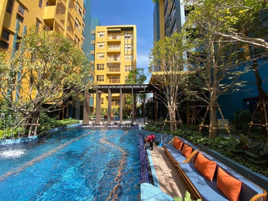 Ferienwohnung Brissluxe At Bts Onnut Sukumvit 50 Bangkok Exterior foto