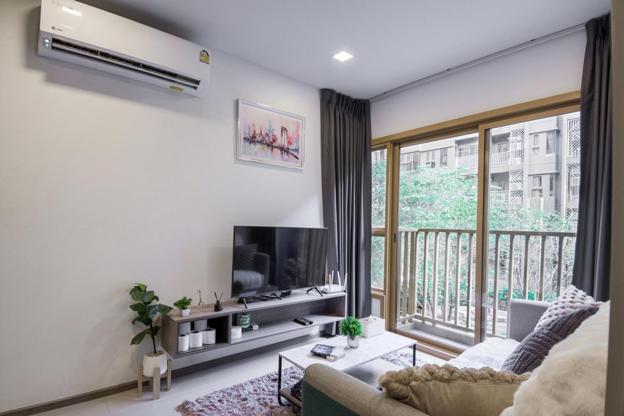 Ferienwohnung Brissluxe At Bts Onnut Sukumvit 50 Bangkok Exterior foto