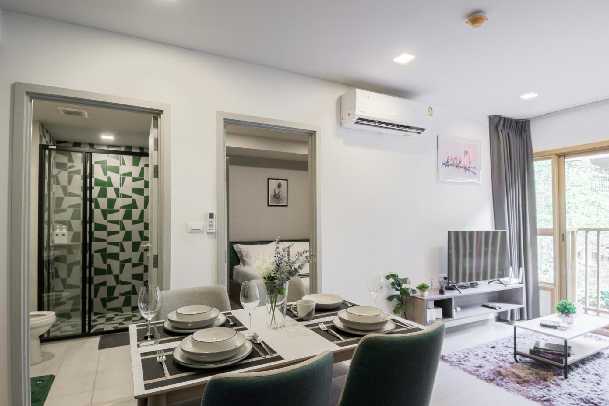 Ferienwohnung Brissluxe At Bts Onnut Sukumvit 50 Bangkok Exterior foto