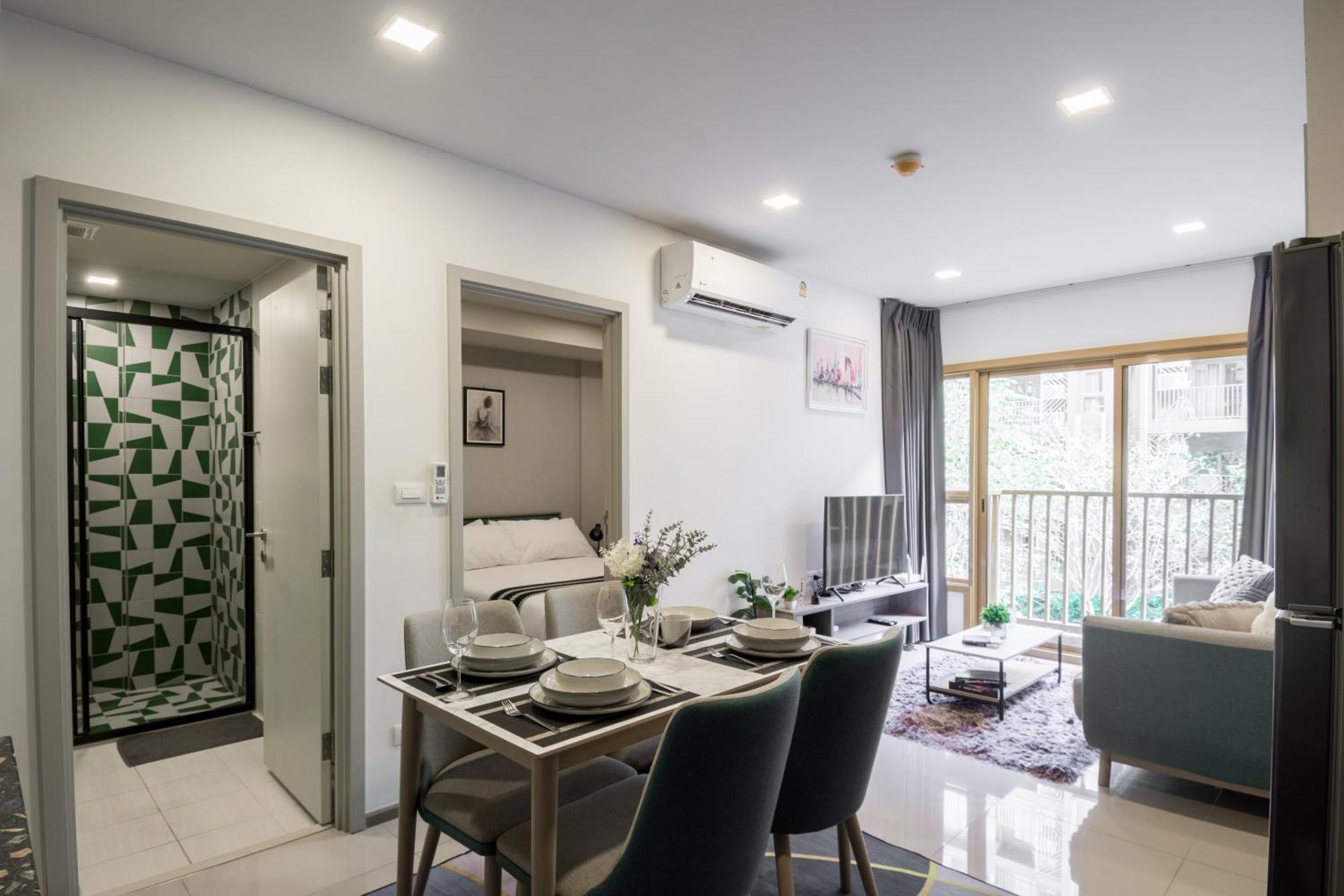 Ferienwohnung Brissluxe At Bts Onnut Sukumvit 50 Bangkok Exterior foto